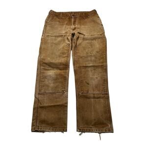 Vintage Carhartt Women’s WB136 BRN Easy Fit Double Knee Carpenter Work 12x30 Y2K